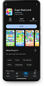 Sugar Blast Land page on Google Play Store